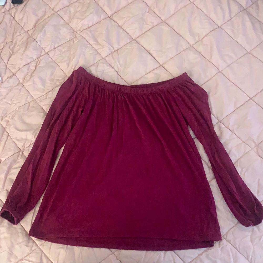 Hollister off shoulder long sleeve